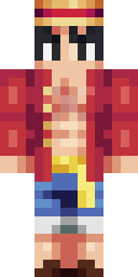 Straw Hat Pirate Minecraft skin