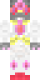 Floral Wedding Dress Minecraft skin