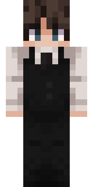 Black Vest Emo Minecraft skin