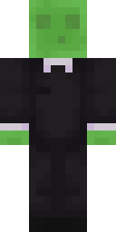 Slime Head Suit Minecraft skin