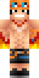 Feral Tiger Brawler Minecraft skin