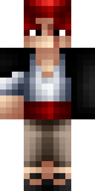 Crimson Streak Rebel Minecraft skin