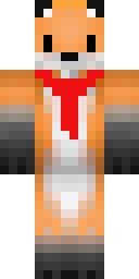 Scarlet Scarf Hound Minecraft skin
