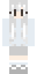 Ghostly Snow Spirit Minecraft skin