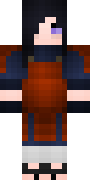 Ember Casual Rebel Minecraft skin
