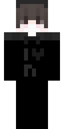 Black M Hood Minecraft skin