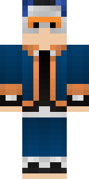 Azure Coat Explorer Minecraft skin