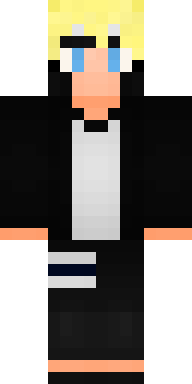 Blond Varsity Kid Minecraft skin