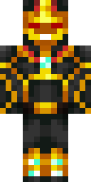 Molten Gold Ironclad Minecraft skin