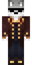 Weathered Sky Captain Minecraft skin