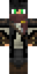 Ashen Wolf Ranger Minecraft skin