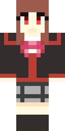 Cherry Jacket Girl Minecraft skin