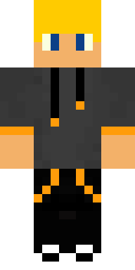 Golden Hooded Youth Minecraft skin