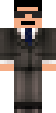 Sharp Suited Agent Minecraft skin