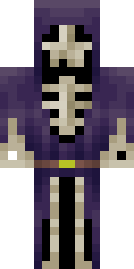 Robed Bone Warlock Minecraft skin