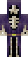 Robed Bone Warlock Minecraft skin