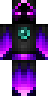 Violet Void Mage Minecraft skin
