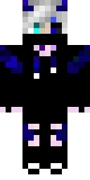 Frost Fox Hoodie Minecraft skin