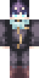 Wisteria Kimono Minecraft skin
