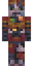 Rusted Ember Golem Minecraft skin