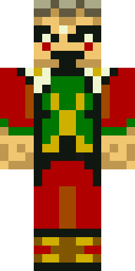 Emerald Sea Emperor Minecraft skin