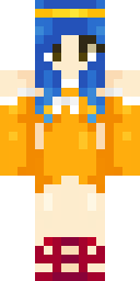 Sunset Ocean Maiden Minecraft skin