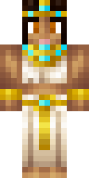 Golden Pharaoh Regalia Minecraft skin