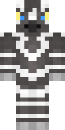 Pale Ghost Wanderer Minecraft skin