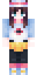 Painted Dream Girl Minecraft skin