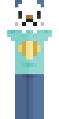 Sky Snowy Owl Minecraft skin