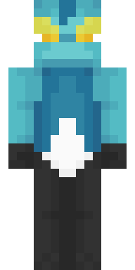 Frost Fox Hoodie Minecraft skin