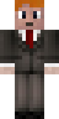Crimson Tie Businessman Minecraft skin