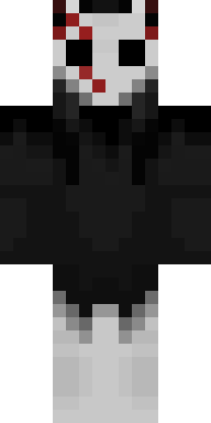 Pale Masked Reaper Minecraft skin