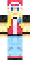 Trainer Blonde Minecraft skin
