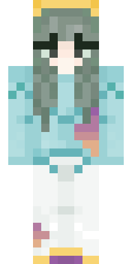 Frost Sea Maiden Minecraft skin
