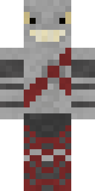 Grizzled Wolf Warrior Minecraft skin