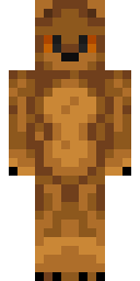 Cuddly Brown Bear Minecraft skin