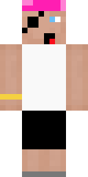 Pink Punk Rebel Minecraft skin