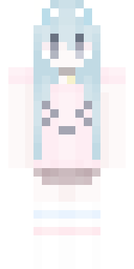 Angel Bunny Sweetheart Minecraft skin
