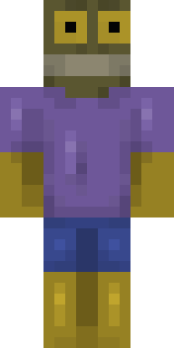 Violet Jersey Slouch Minecraft skin