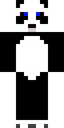 Monochrome Bear Suit Minecraft skin