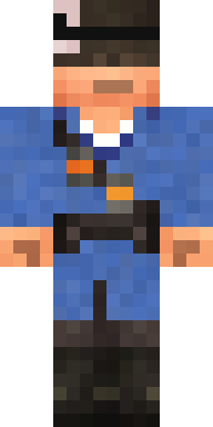 Bayou Blue Captain Minecraft skin