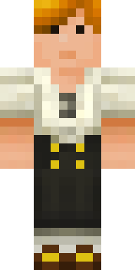 Golden Prep Scholar Minecraft skin