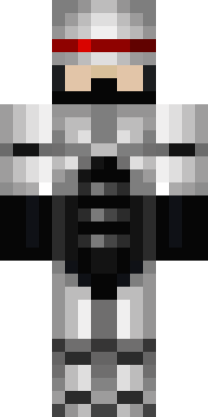 Silver Mech Warlord Minecraft skin