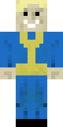 Azure Vault Dweller Minecraft skin