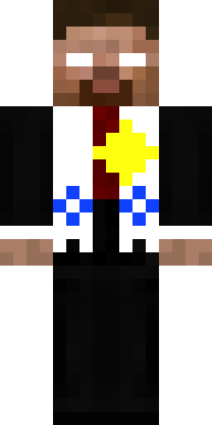 Starlit Sapphire Suit Minecraft skin