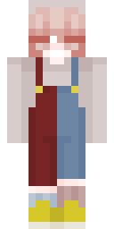 Rosy Overall Sweetheart Minecraft skin