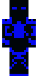 Cobalt Circuit Ninja Minecraft skin