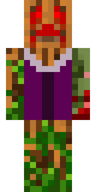 Autumn Blaze Spirit Minecraft skin