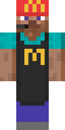Streetball Court King Minecraft skin